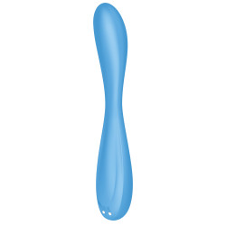 Satisfyer Vibro connecté G-SPOT FLEX 4+ Satisfyer 20cm Bleu